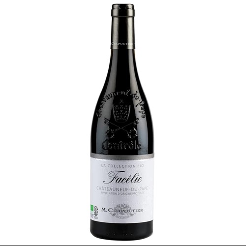Chateauneuf-du-Pape Facelie Collection Bio M.Chapoutier 75cl - French Red Wine - Top-Rated